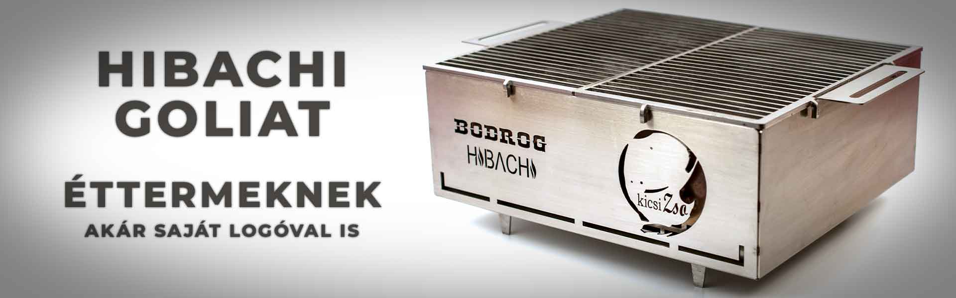 BodrogSmoker - Hibachi grillsütők